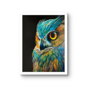 Sunset Horizon Owl - Limited Edition Print