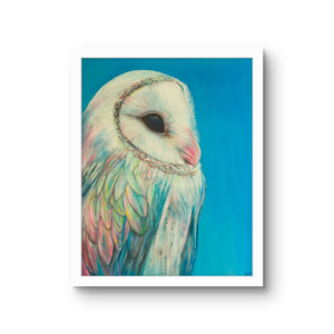 Moonlight Guardian Owl - Limited Edition Print
