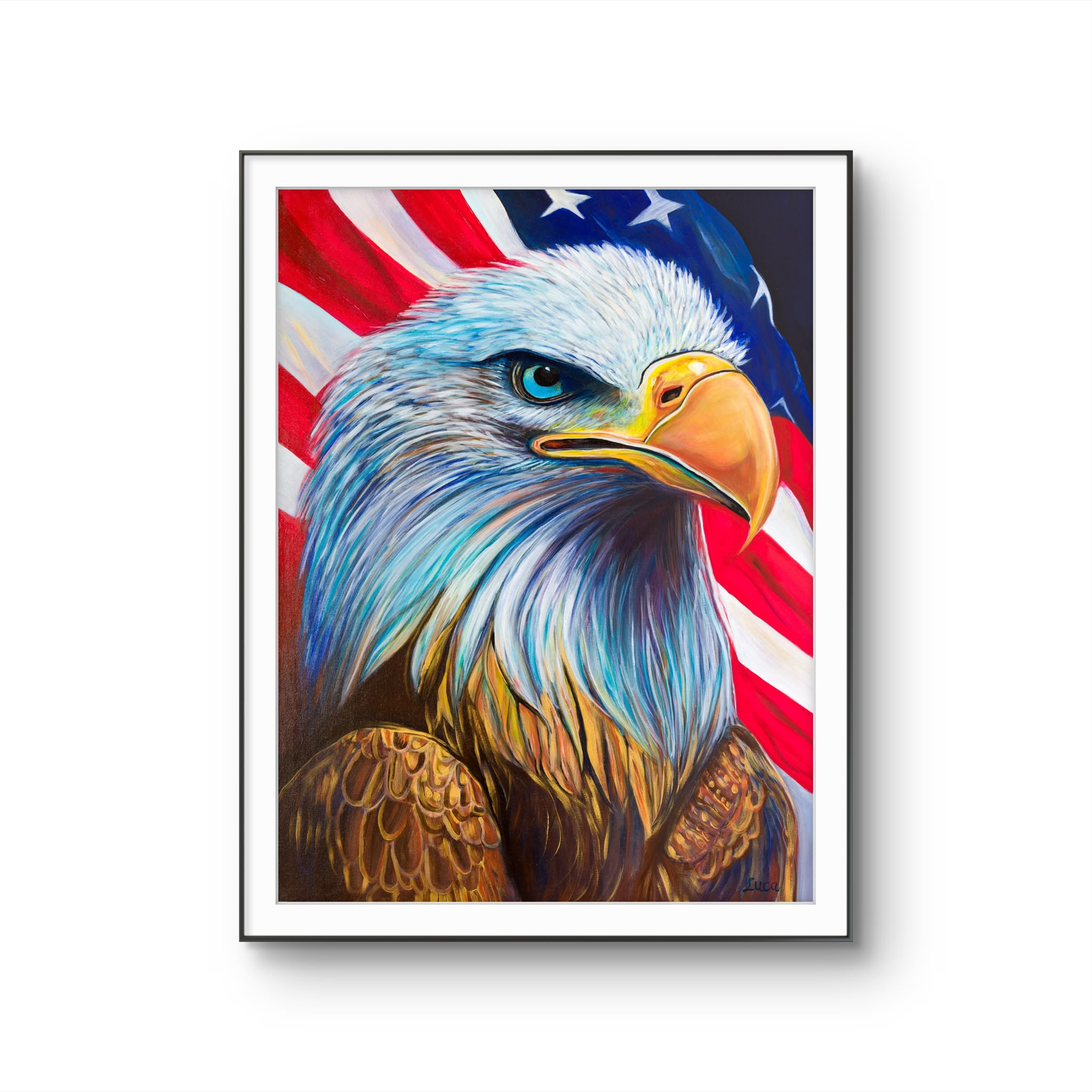 Pride of Freedom Eagle - Limited Edition Print - Image 2