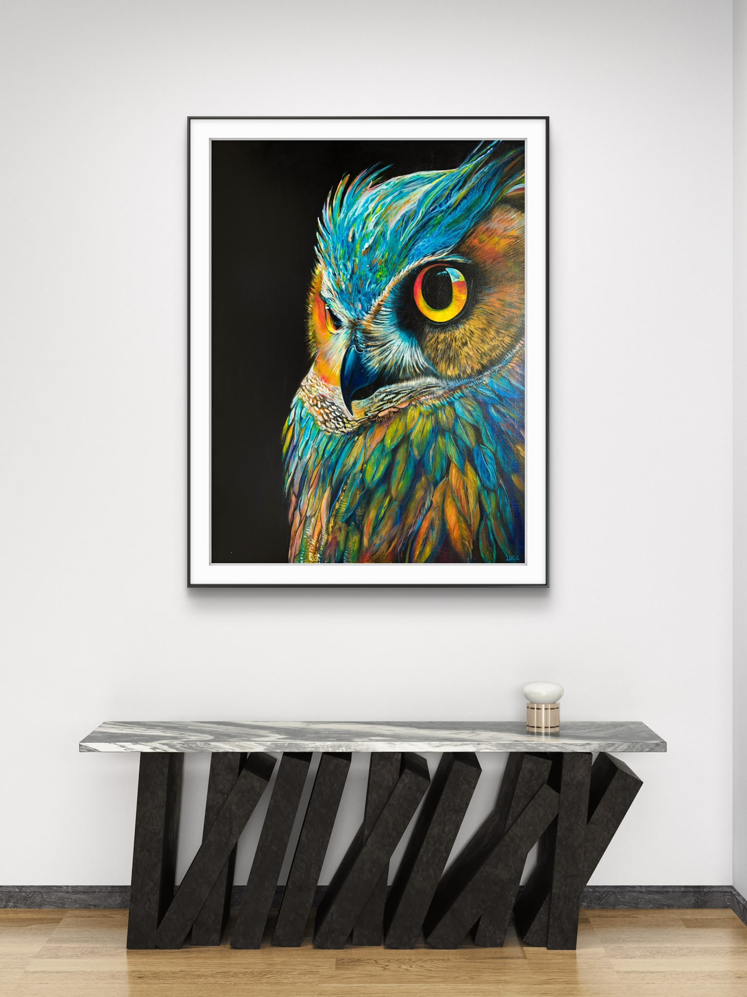 Sunset Horizon Owl - Limited Edition Print