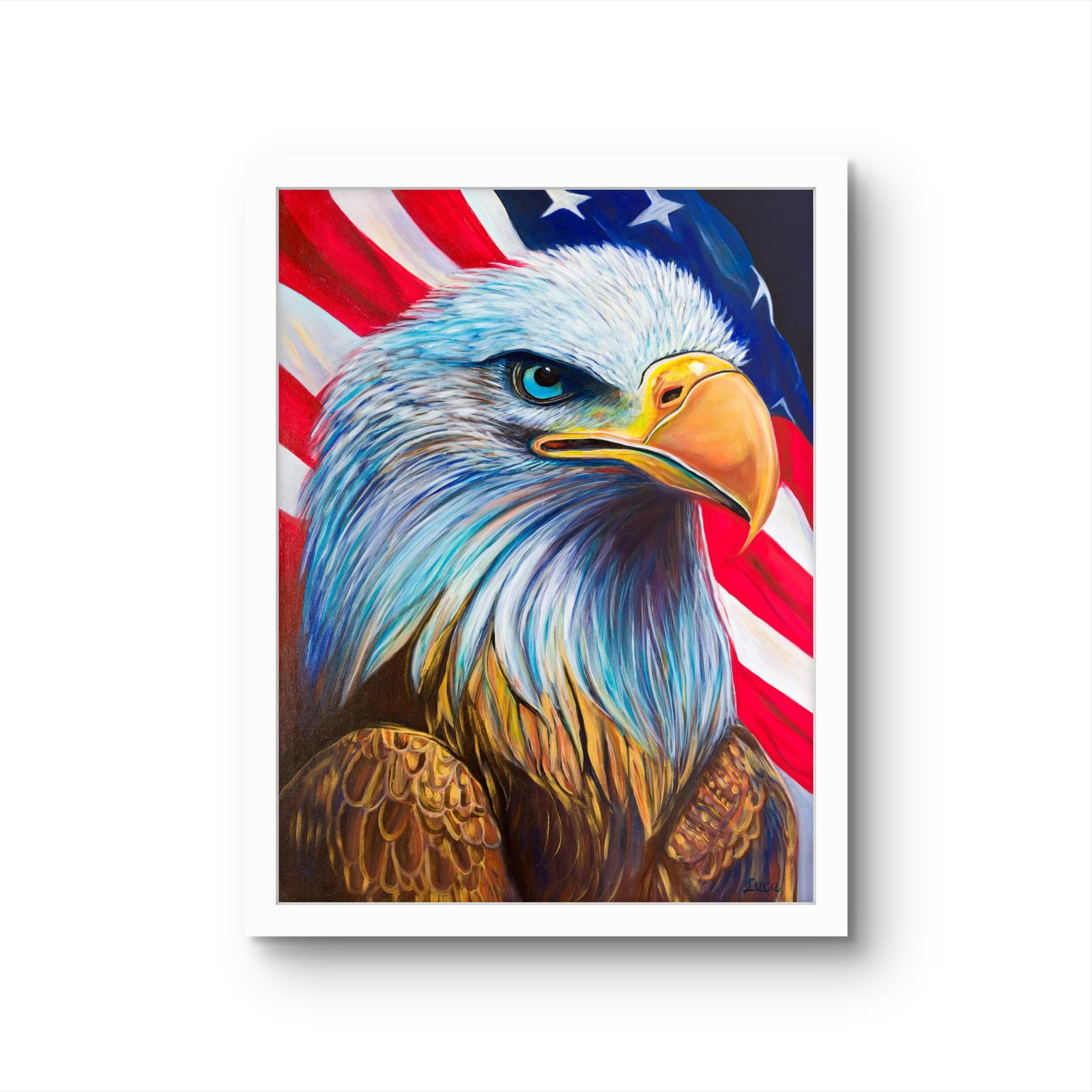 Pride of Freedom Eagle - Limited Edition Print