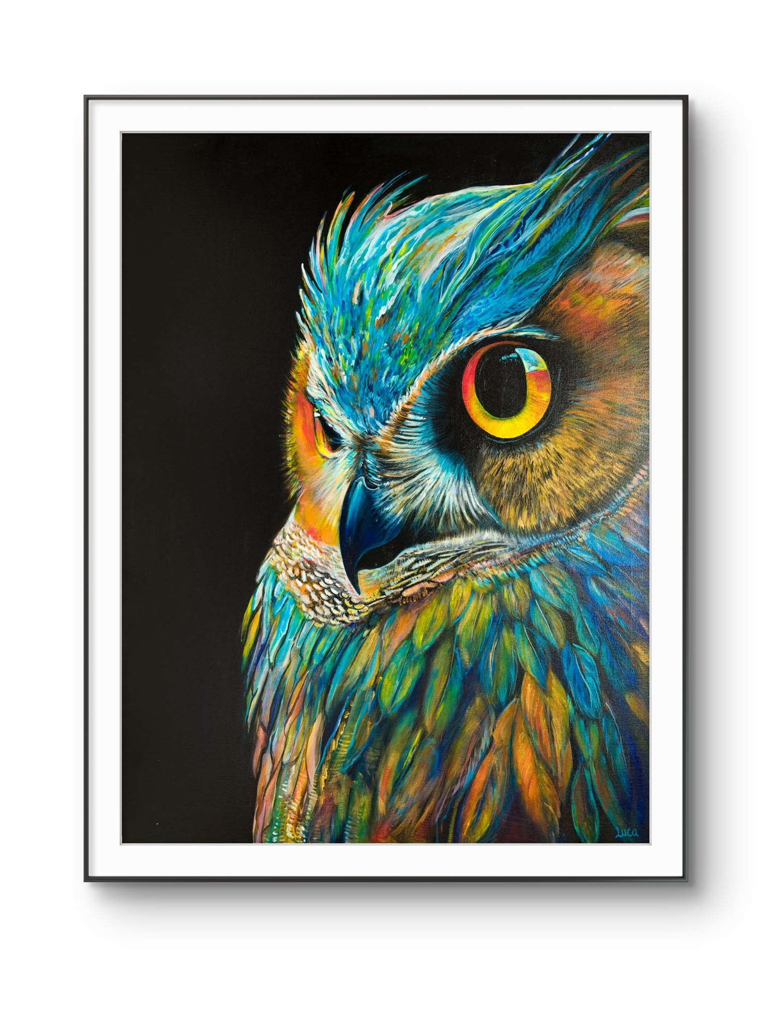 Sunset Watcher Owl - Limited Edition Print - Image 2