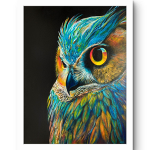 Sunset Watcher Owl - Limited Edition Print