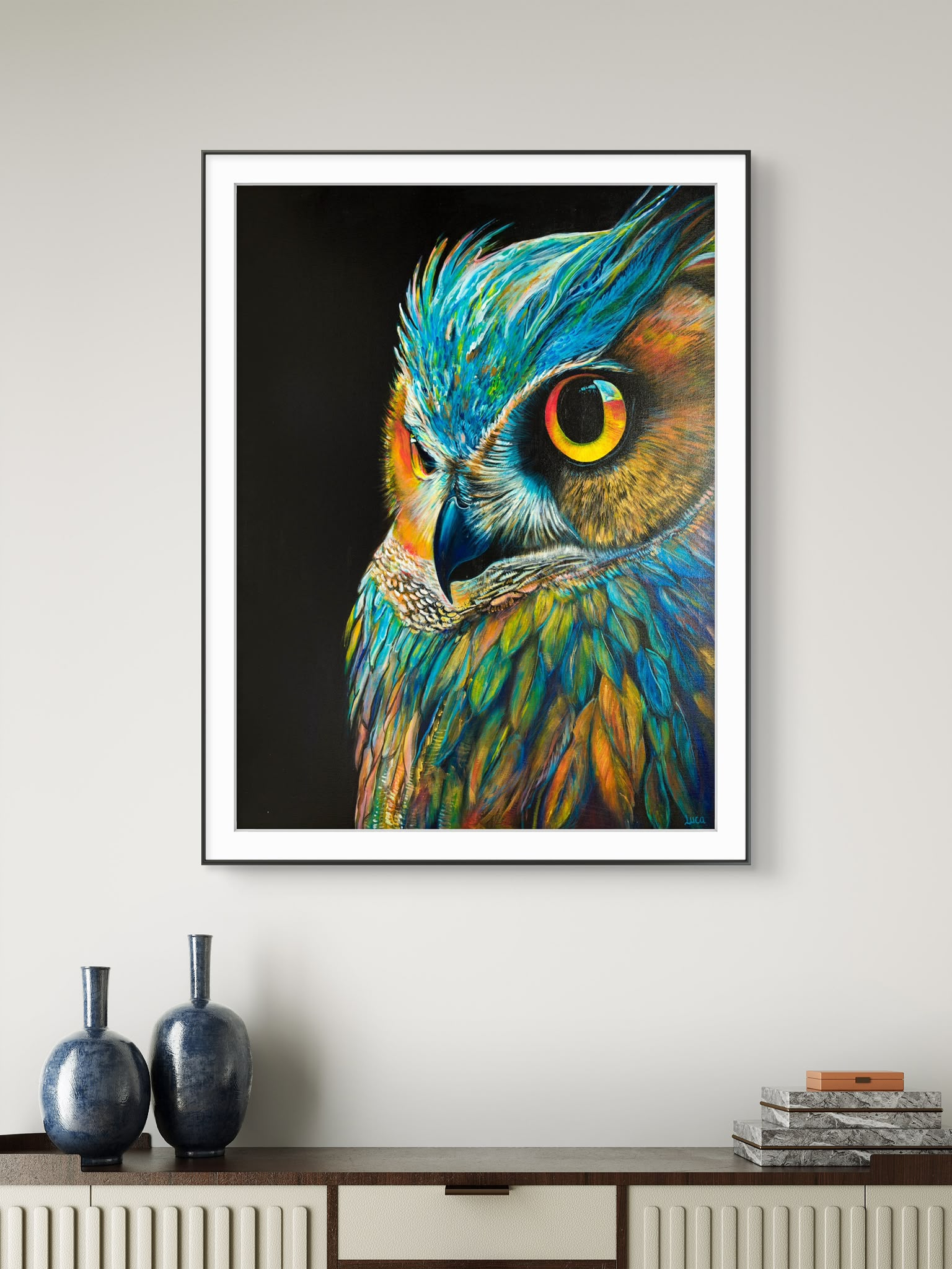 Sunset Watcher Owl - Limited Edition Print - Image 4