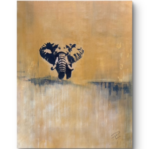 Tranquil Spirit Elephant - Original painting